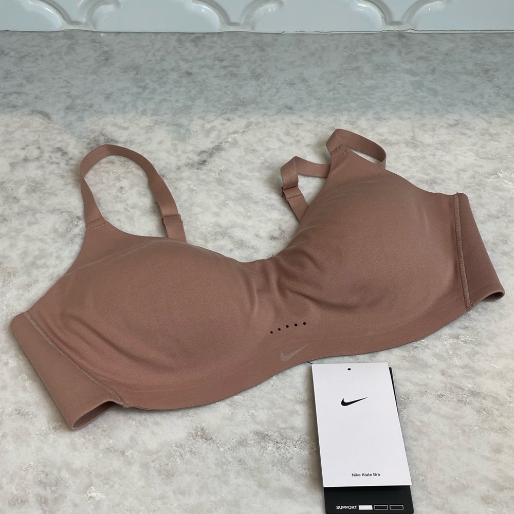 Nike Dri Fit Alate Wireless Training Sports Bra L (A-B)